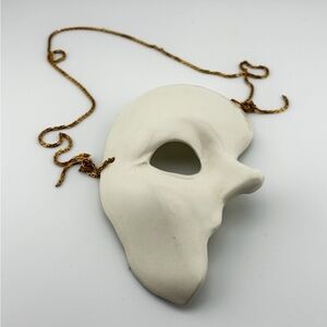 Phantom Of The Opera Half Ceramic Mask Original London Theatre